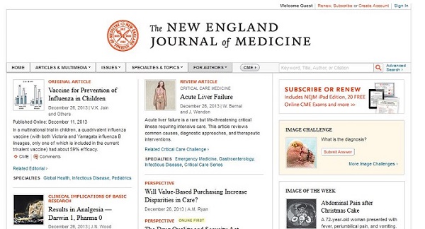 News England Journal of Medicine